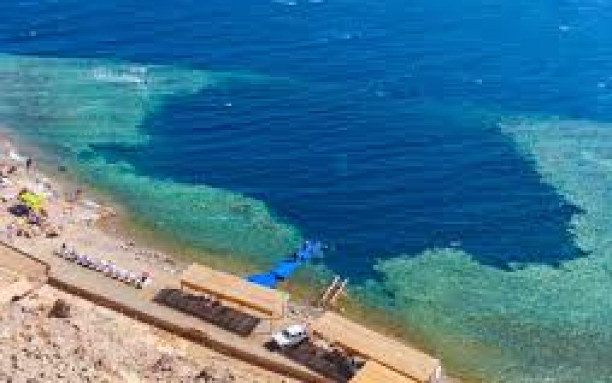 Diving day in Dahab Canyon and Blue Hole
