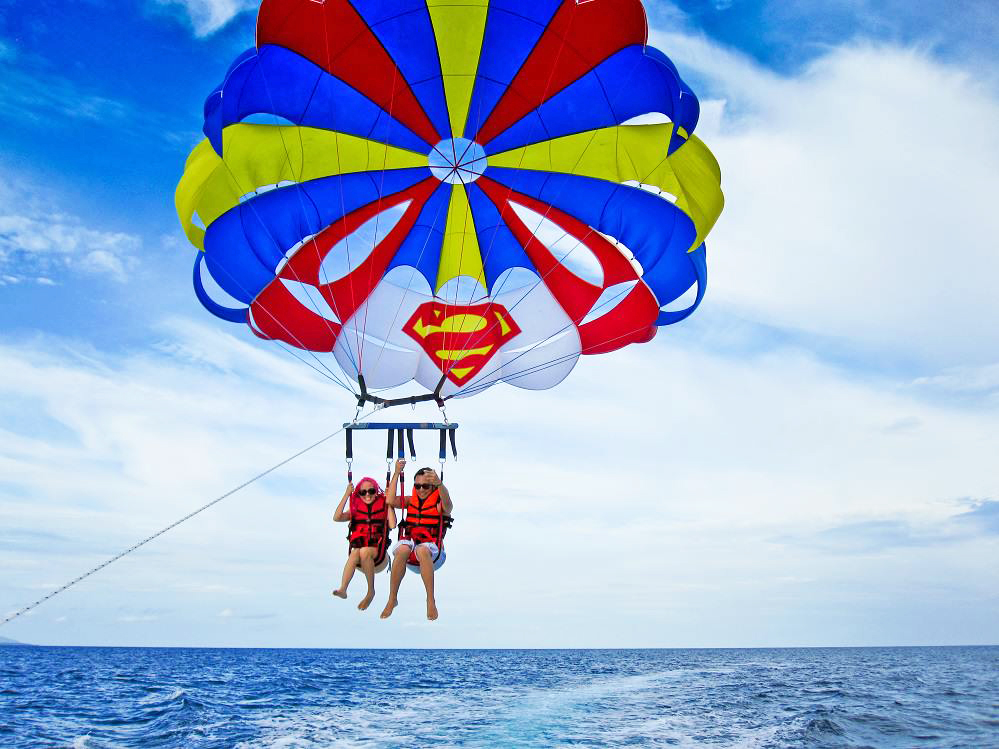 5Water Sports Package: Parasailing, Banana Boat & Tube Ride