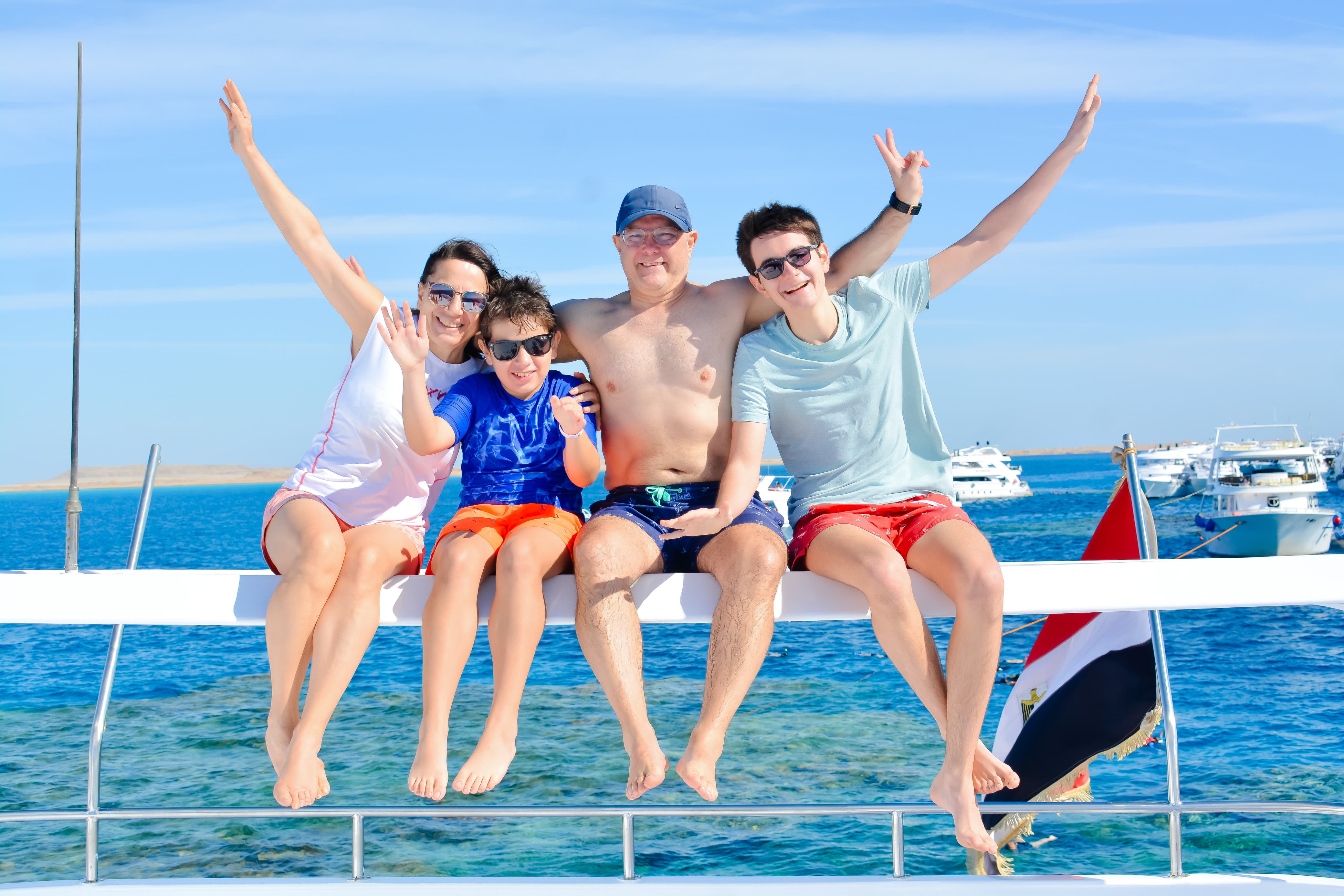 11🌊 Private Boat Trip to Ras Mohammed & White Island